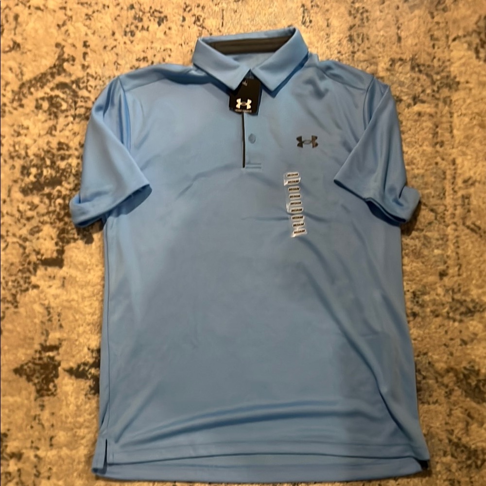 Under Armour Men's Blue Polo Shirt